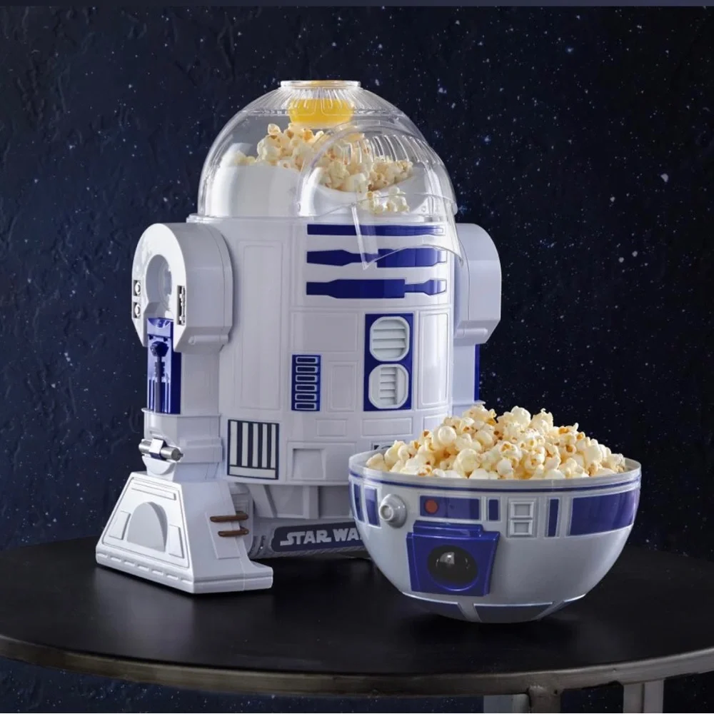 Star Wars R2D2 Popcorn Maker by Williams Sonoma 3D Model NEW OPEN BOX